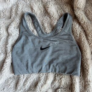 Nike Heather Gray Sports Bra
